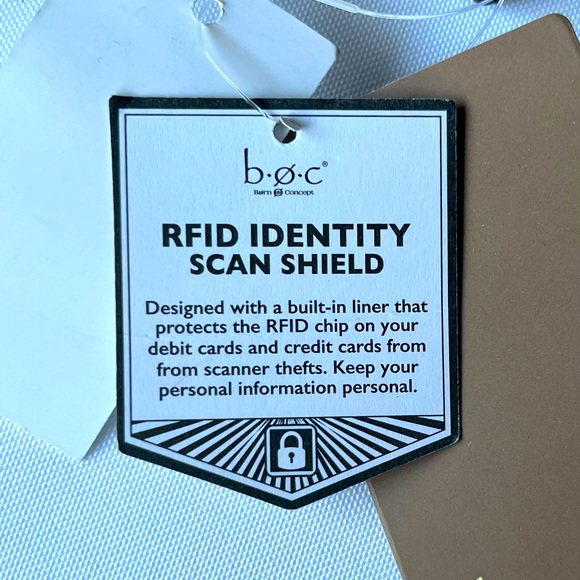 Born Concepts B.O.C American Flag/Saddle Pattern Wallet - Picture 7 of 8